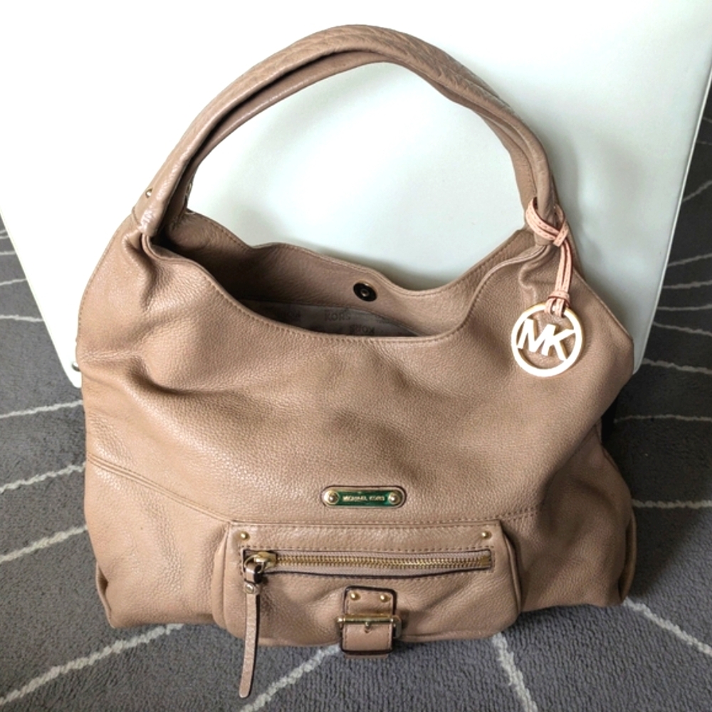 Michael Kors Pebbled Leather Hobo - Picture 3 of 15